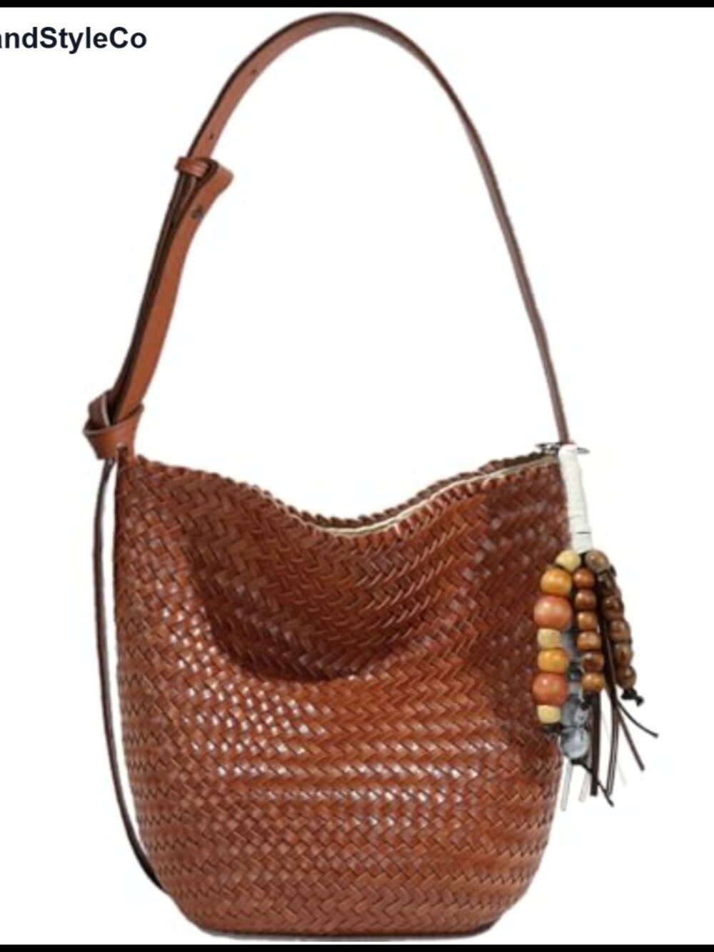 Woven Satin Tote Bag with Adjustable Strap Large Capacity Handbag